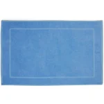 Blue- Bath Mat 100% Cotton