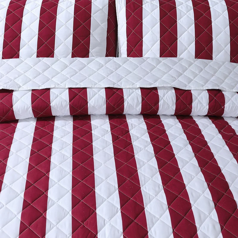 Red Cabana - Bedspread Set - Image 3
