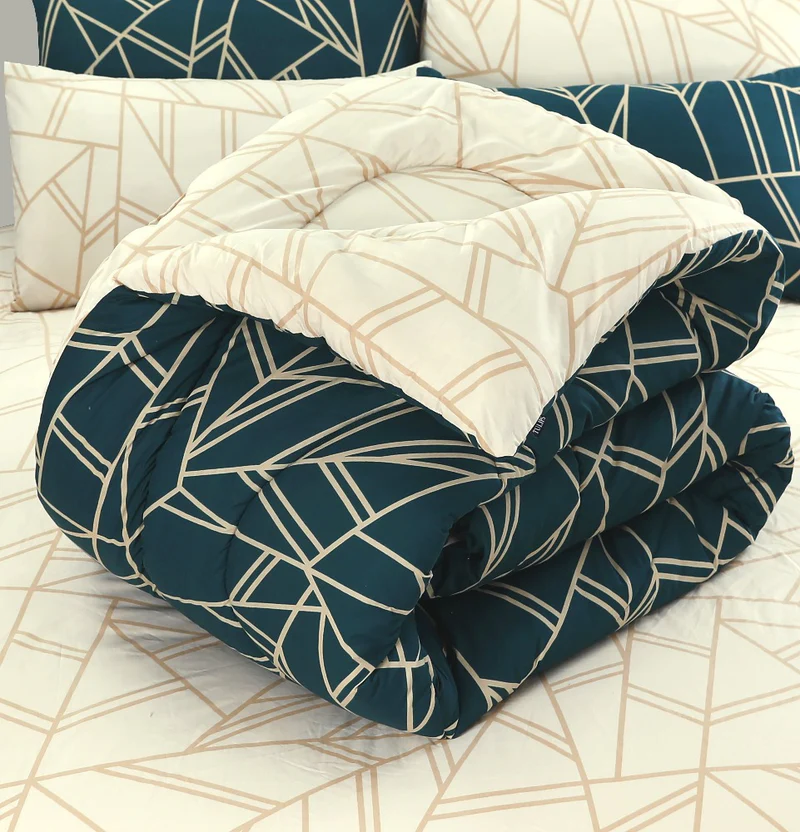 Turkish Teal - Quilt Cover - Image 3