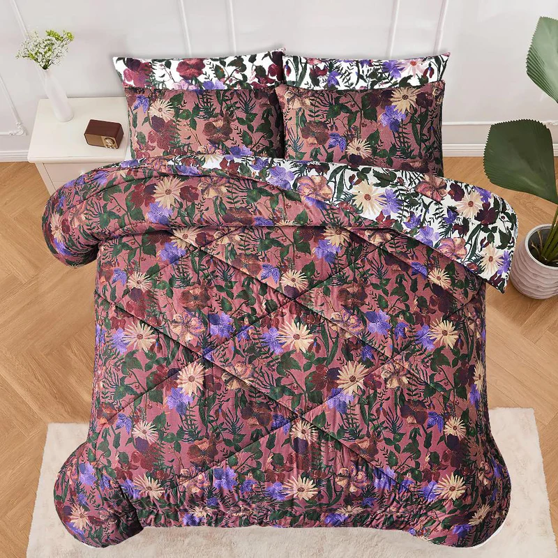 Medora Plum - Quilt Cover - Image 4